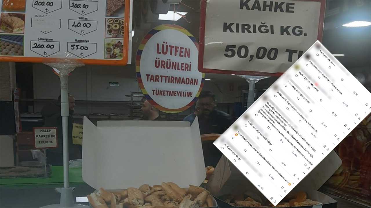 Gaziantep'te Vatandaş Dilenmez Dilenci Haline Geldi! Antep'te Kahke Kırığı Satışı Başladı!