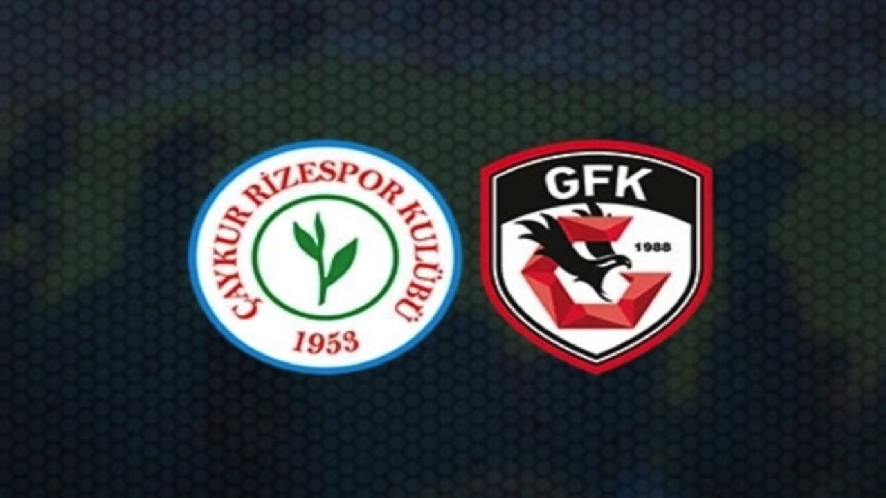 Gaziantep FK'nın Rize 11'i belli oldu.. Selçuk İnan Beşiktaş 11'ini bozdu mu?