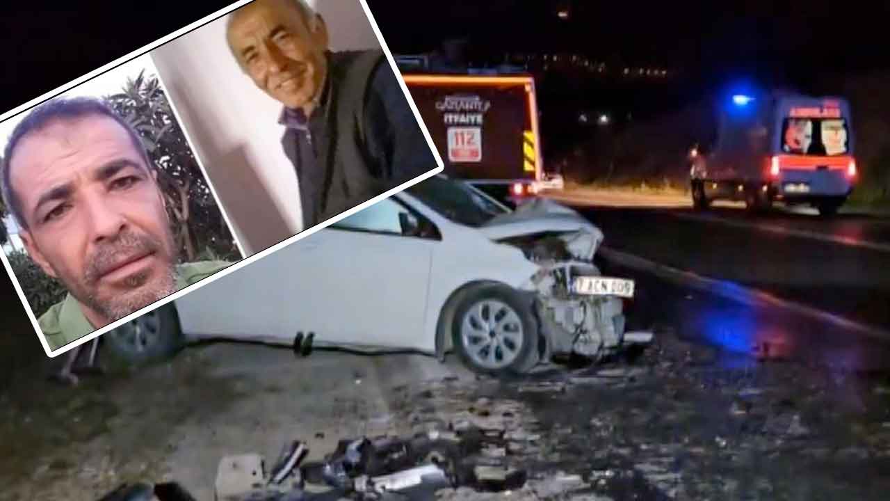 Gaziantep'te feci kaza baba ile oğlunu hayattan kopardı