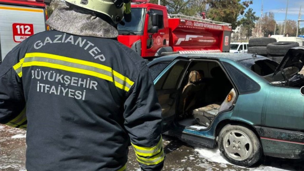 Gaziantep’te Otomobilin LPG Tüpü Bomba Gibi Patlamıştı! İşte O Anlar...
