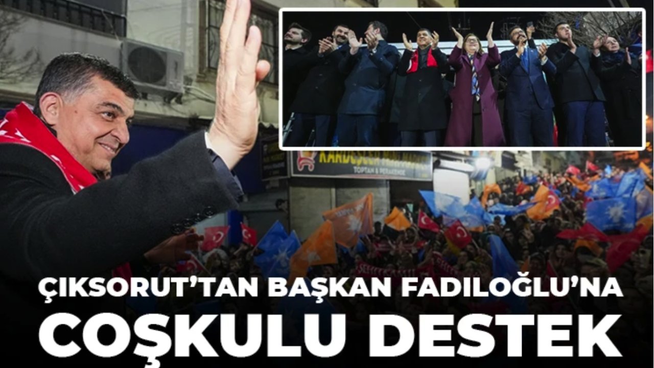 Gaziantep'te Fadıloğlu Seçildi Dedirten Görüntü! Çıksorut’tan Başkan Fadıloğlu’na Coşkulu Destek