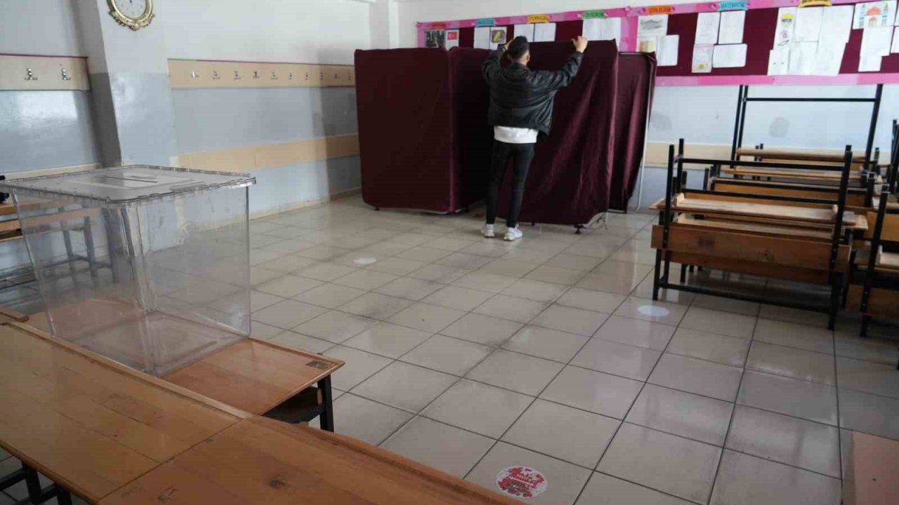 Gaziantep’te sandıklar kuruldu, hazırlıklar tamamlandı