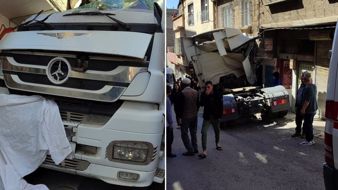 İşte Detaylar... Gaziantep'te Tır Dehşeti! Freni Boşalan Tır Can Aldı