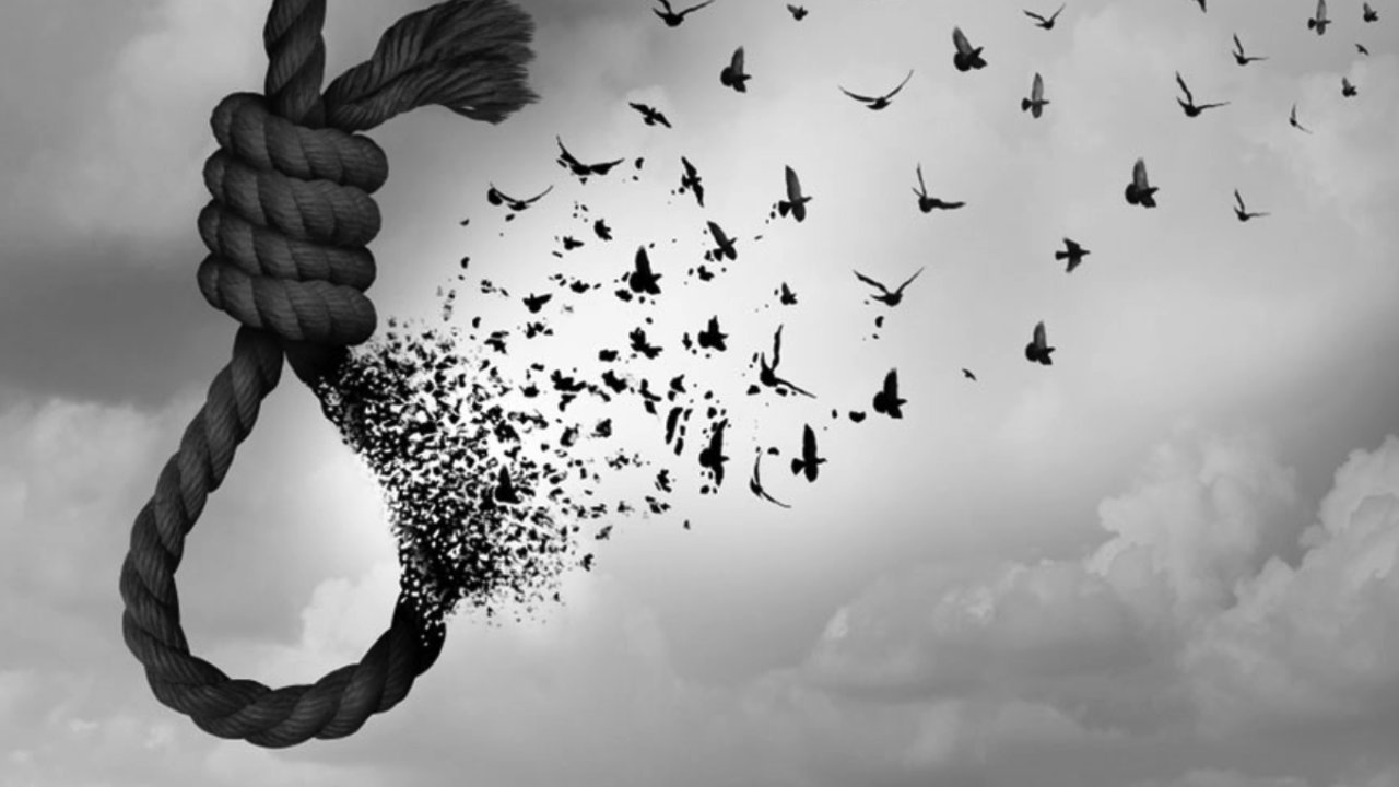 Gaziantep'te sokak ortasında intihar