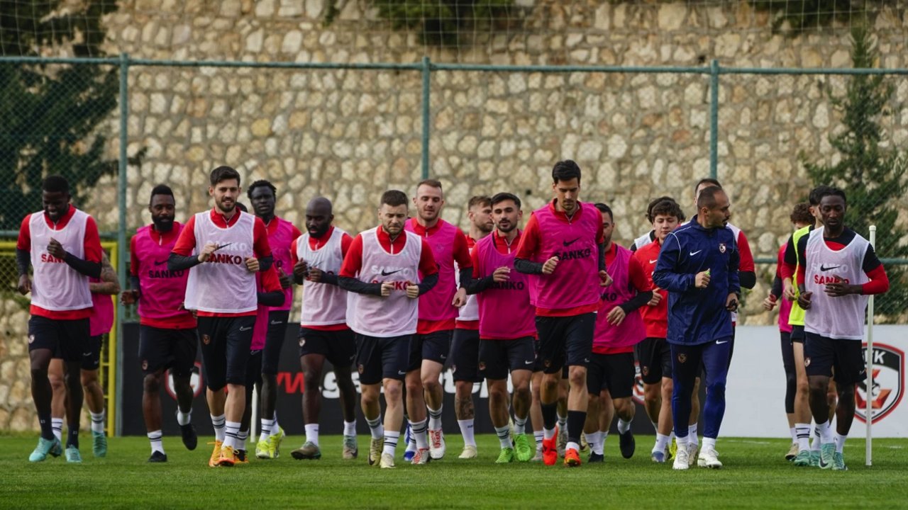 Gaziantep FK, Ankaragücü maçının hazırlıklarına devam etti
