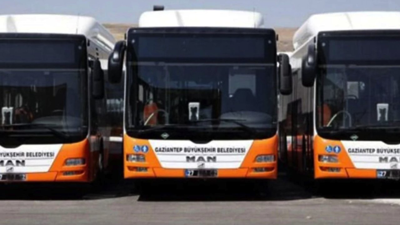 Gaziantep'e Müjde! Gaziantep’te Toplu Ulaşım 4 Gün Ücretsiz!