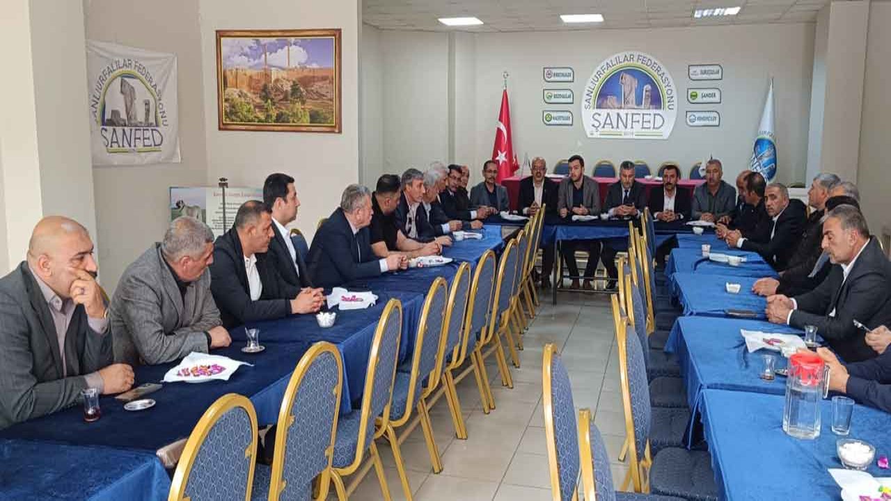 ŞANFED'de Bayramlaşma Merasimi.