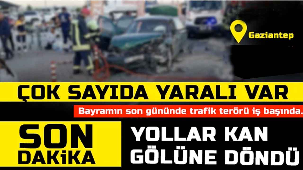 Gaziantep'te O Yolda Can Pazarı Yaşandı!