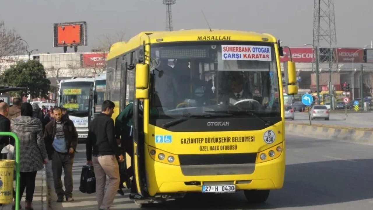 Gaziantep'te Bu Zam Vatandaşı Yıktı! Gaziantep'te Ulaşıma Zam! Artık Tam Bilet Fiyatı 23 TL Olacak!