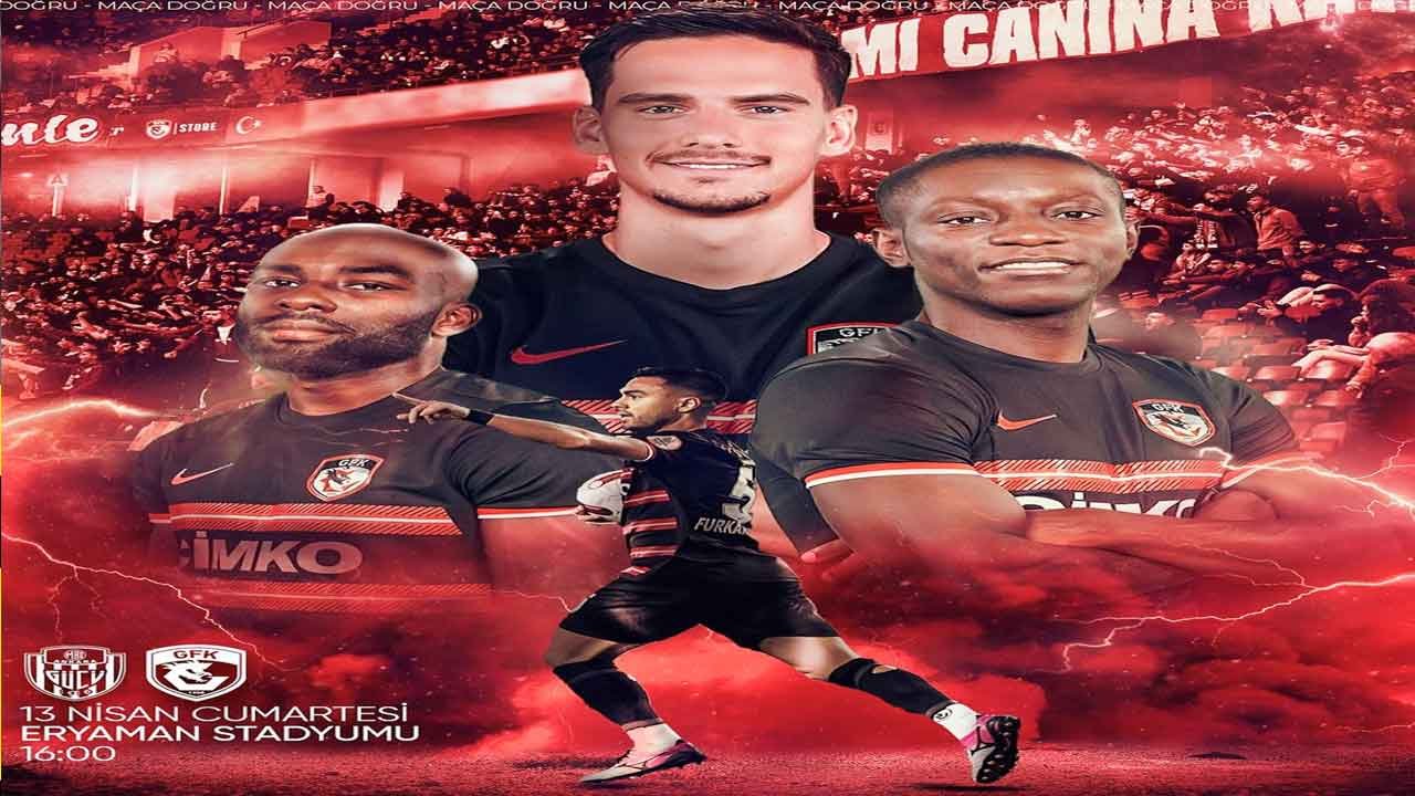 Gaziantep FK: "İnanıyoruz, Başaracağız" anlayışıyla çıkacak.