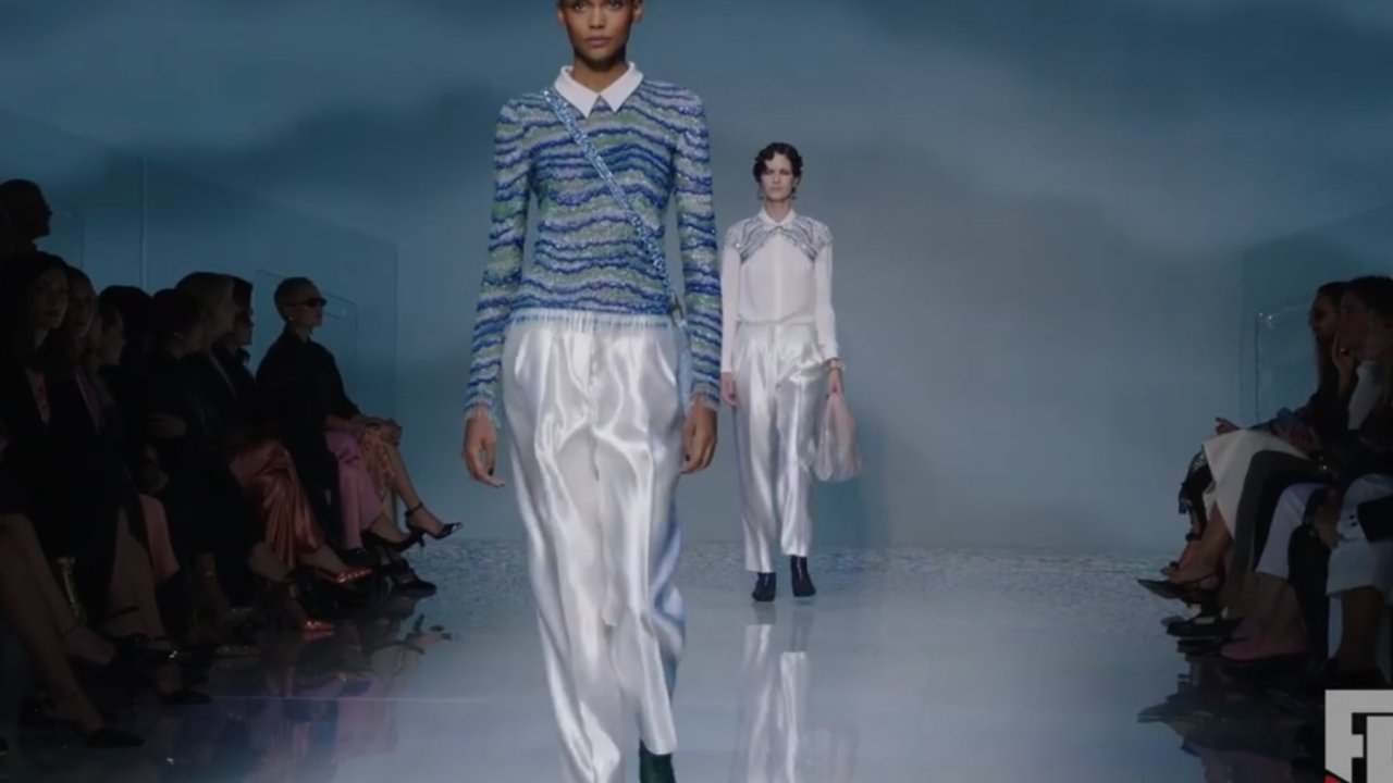 Giorgio Armani'nin 2024 İlkbahar/Yaz koleksiyonu büyüledi