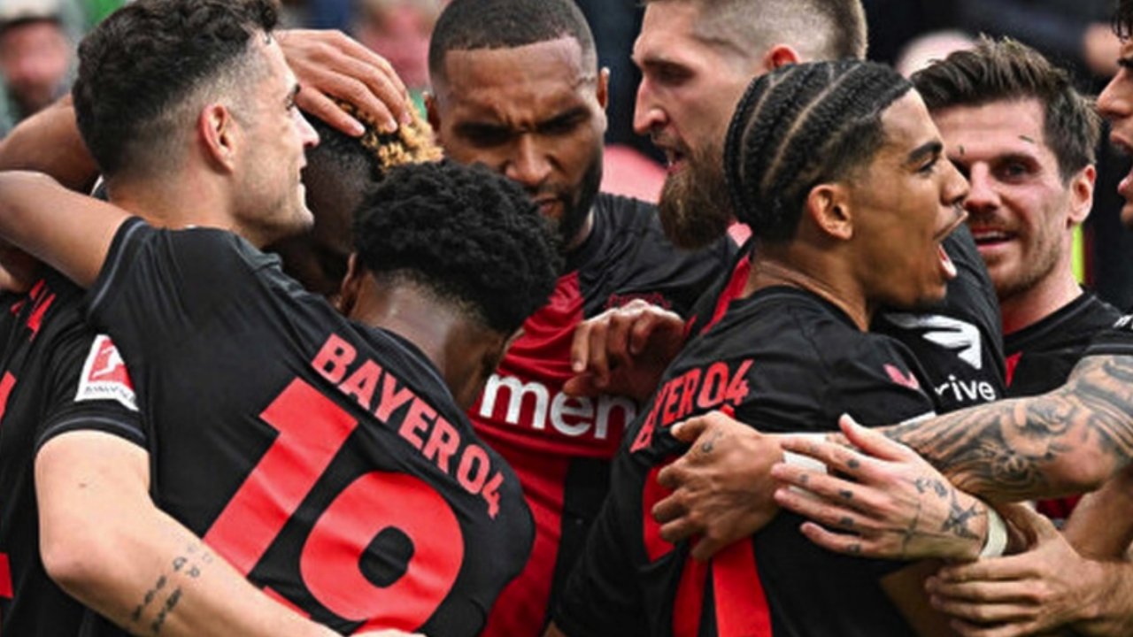 Bundesliga’da Bayer Leverkusen tarihinde ilk kez şampiyon