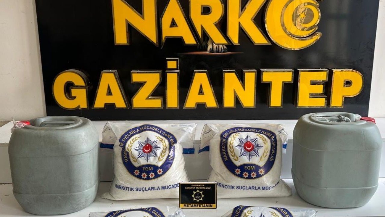 Gaziantep’te uyuşturucu operasyonu: 5 tutuklama