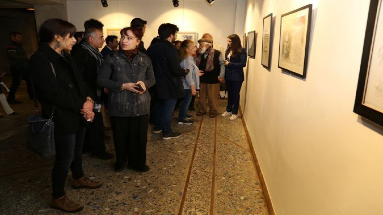 RESİM VE KALİGRAFİ SERGİSİ AÇILDI