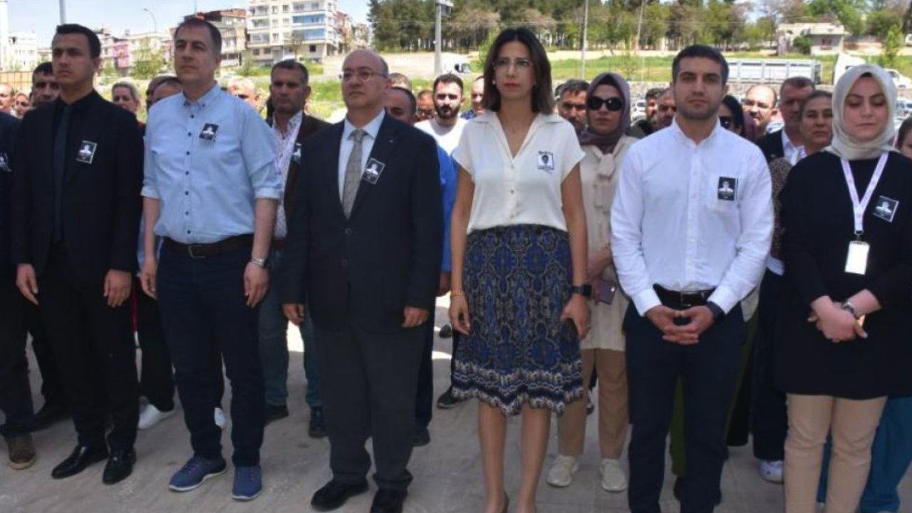 Gaziantep'te hasta yakını tarafından öldürülen doktor Arslan ölüm yıl dönümünde anıldı