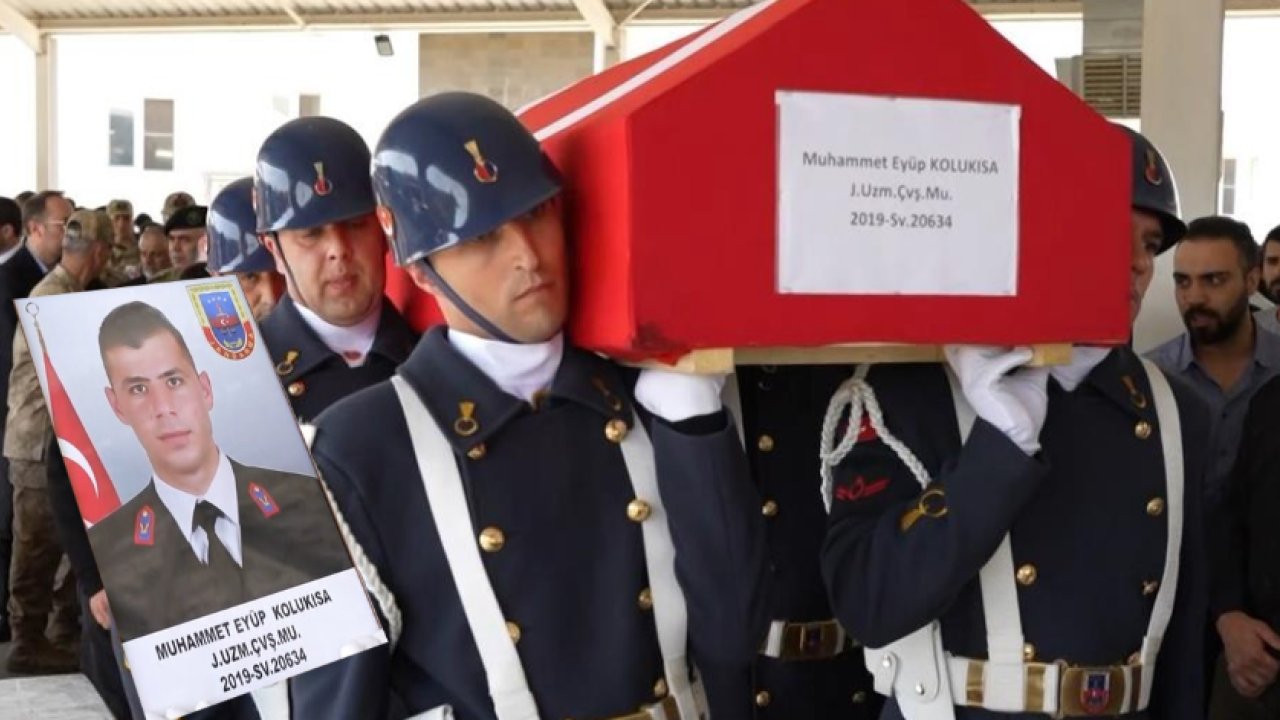 Gaziantep Şehidini Göz Yaşlarıyla Uğurladı...