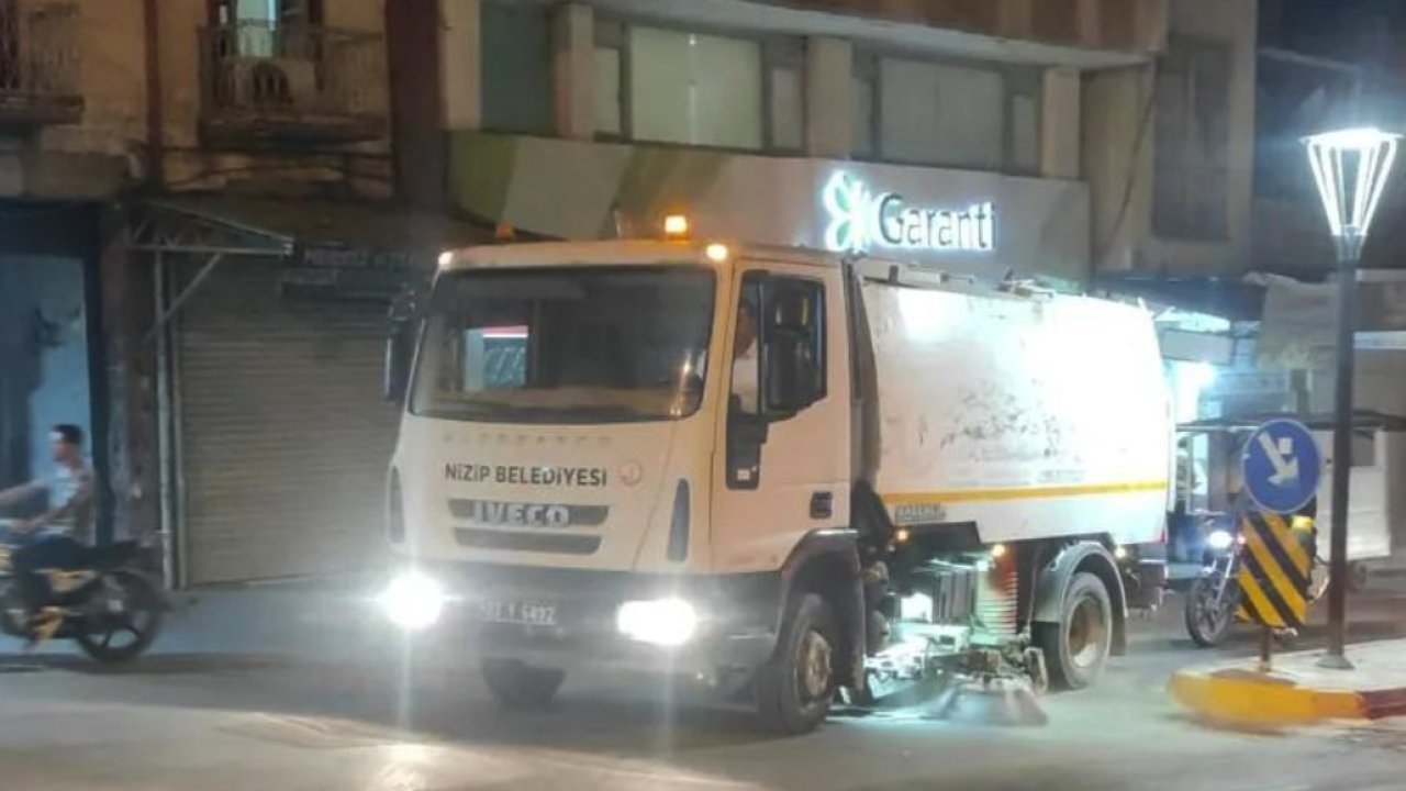 Nizip Belediyesi Hazır Kuvvet Ekipleri Gece Gündüz Göreve Hazır