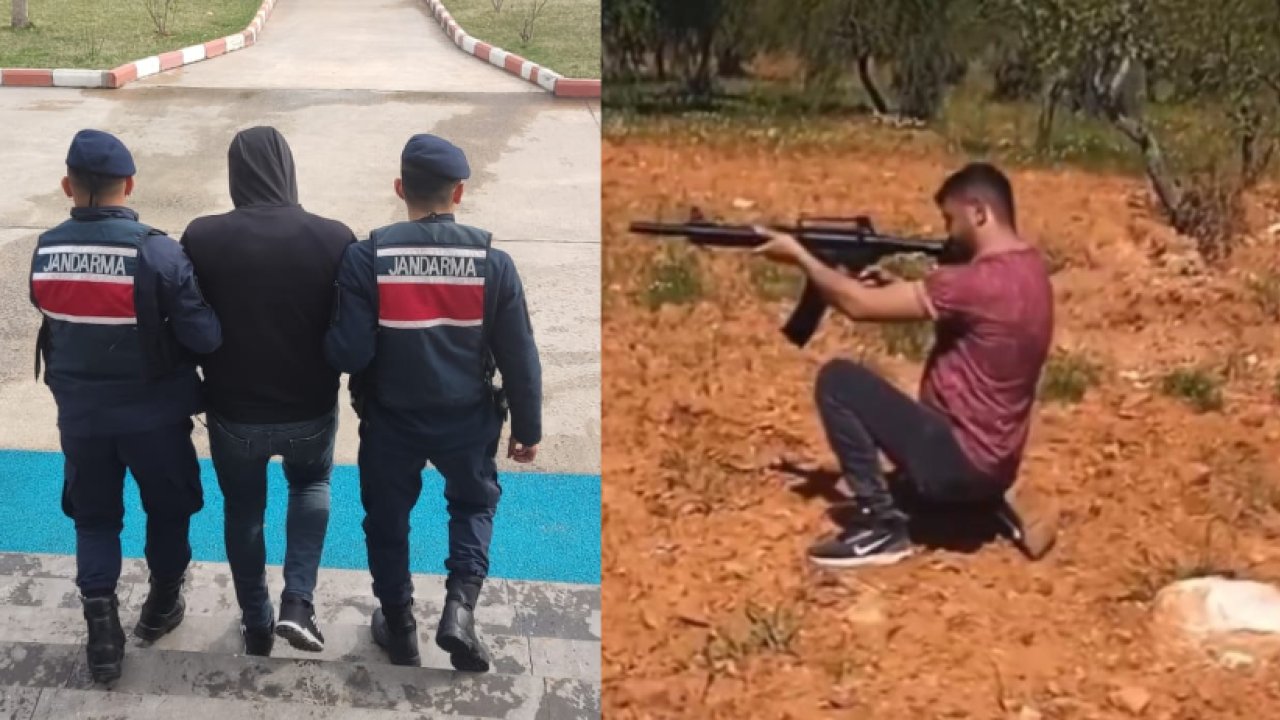 Gaziantep Bu Magandayı Konuşuyordu! Rastgele Ateş Eden Maganda Yakalandı