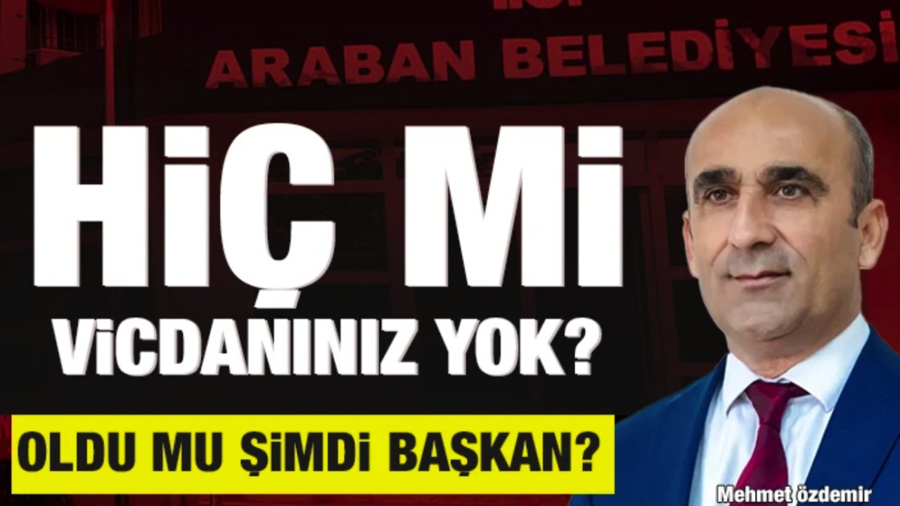 Gaziantep'te Belediye'den 100 İşçi Çıkarıldı! Sosyal Medya Araban Belediyesi'ni Konuşuyor!