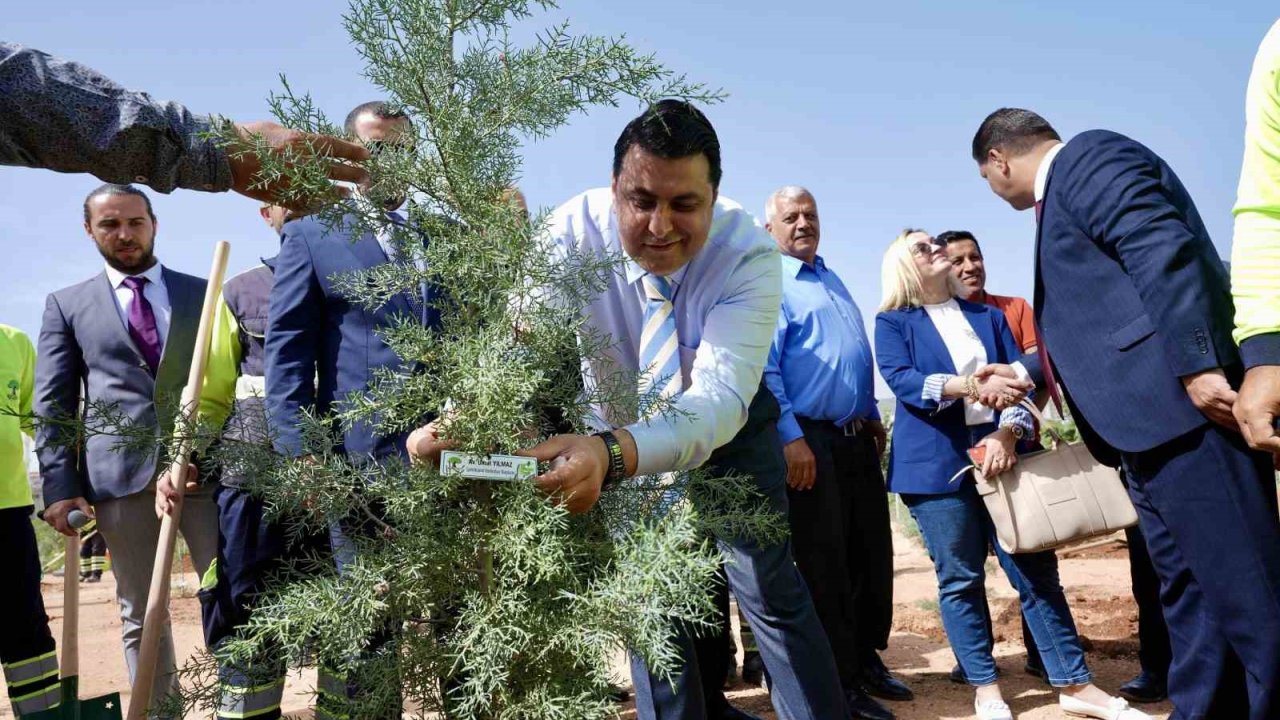 28. Etap Şehitkamil Ormanı’na can suyu verildi