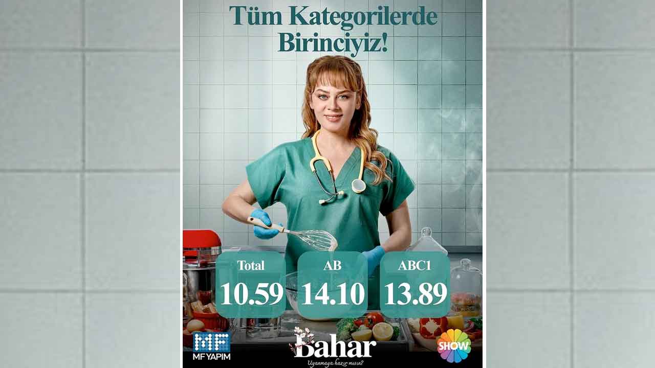 Bahar Dizisi Reytingleri Yıktı Geçti! Bahar Dizisi BİRİNCİ!