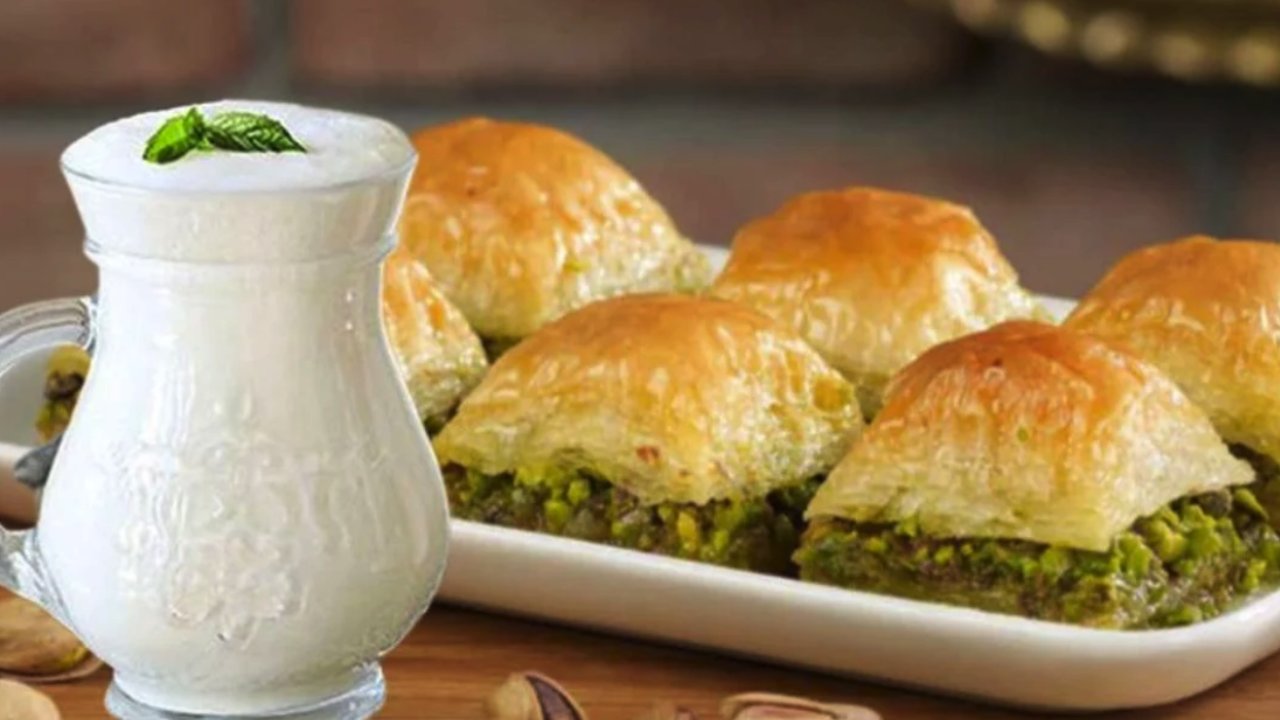 Baklavanın Yanında Ayran Veya Süt İçme Geleneği Sağlık Mucizesi Çıktı!