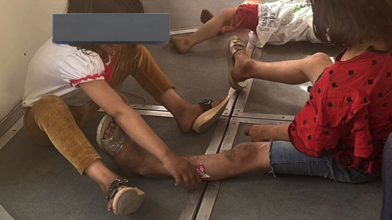 Gaziantep'te Çocukların Yürek Yakan Görüntüsü! Resme Yapılan Yorum: "Ne yazalım bu manzaraya Sayın yetkililer suçlu bu aile mi?"