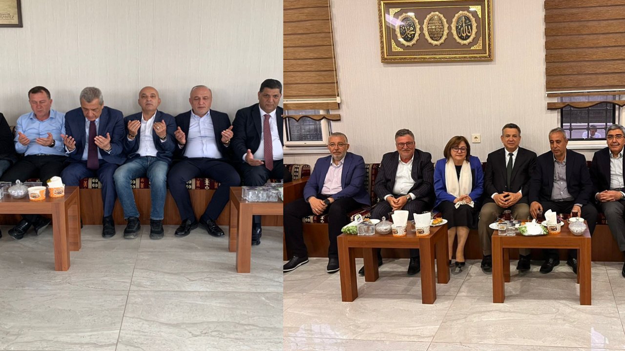 İş Adamı Ekrem Algan’ı Taziye Evinde Hem Ak Parti'liler Hemde Chp'liler Ziyaret Etti
