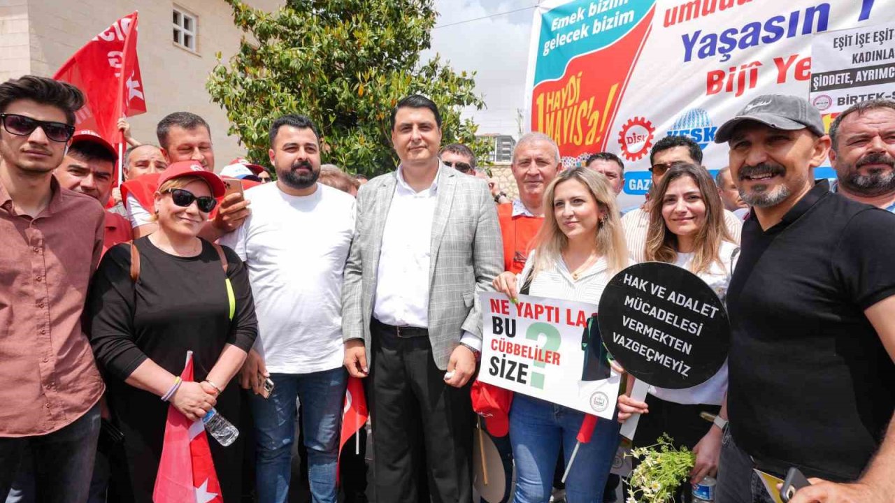 Başkan Yılmaz, işçinin bayram coşkusuna ortak oldu