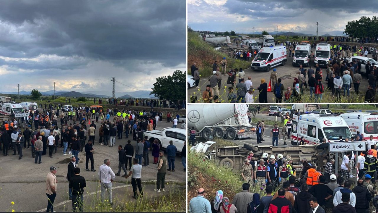 Gaziantep'te KATLİAM GİBİ KAZA! Gaziantep'te Minibüs İle Tır Çarpıştı! 9 Ölü