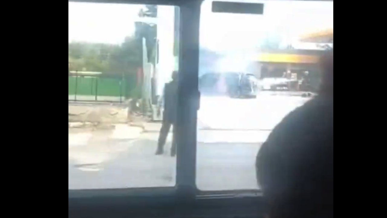 Gaziantep'te TOGG Marka Araç Şarjdayken Alev Alev Yandı...