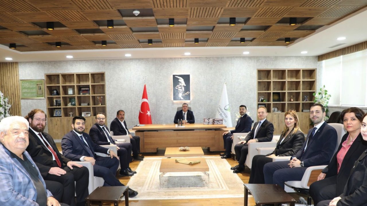 Gaziantep'te Genç İş İnsanları Derneği Ticaret Borsası'nda