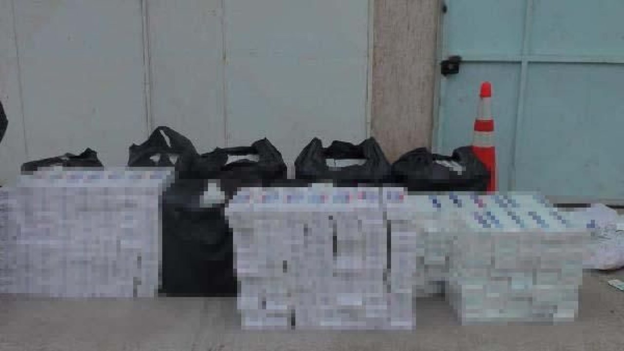 Nizip'te, kaçak sigaraya 2 tutuklama