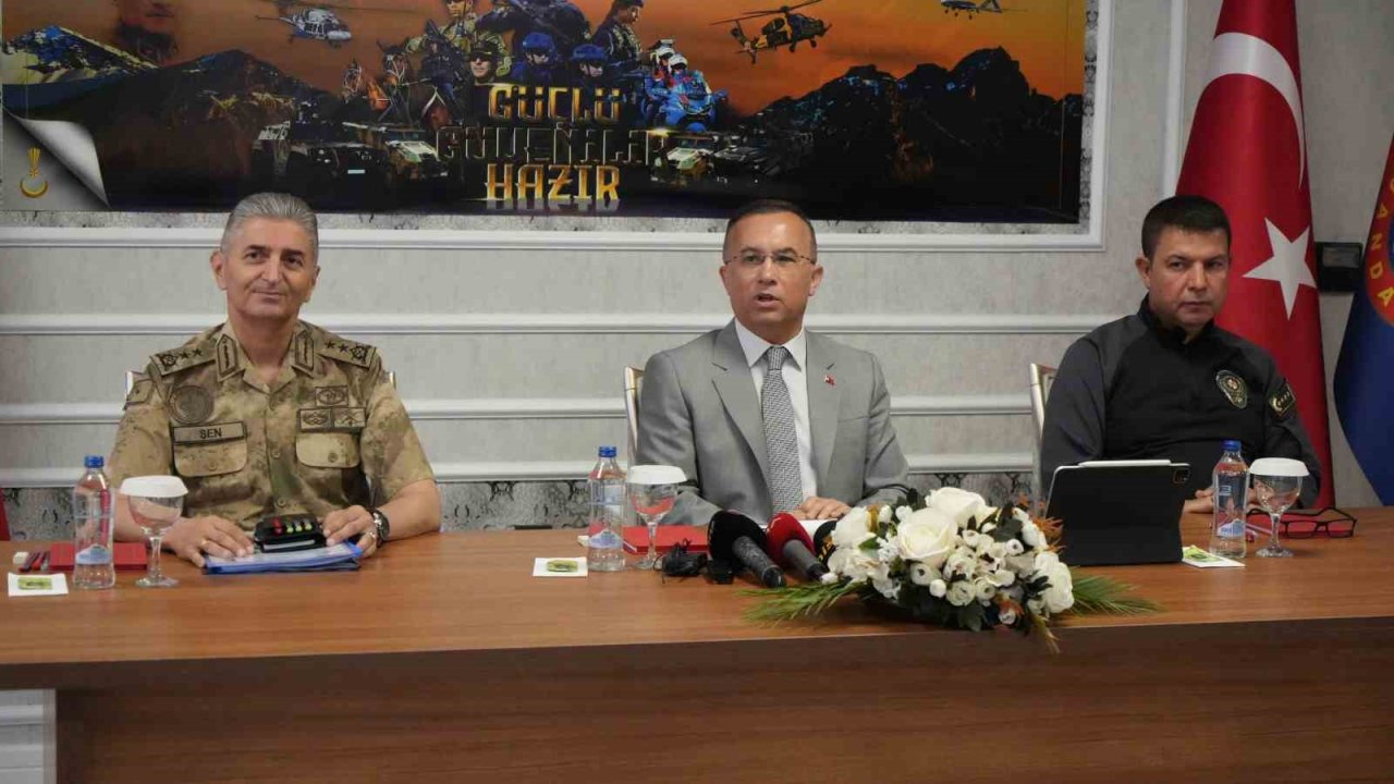 Gaziantep Valisi Çeber: "Narkotik operasyonlarında Türkiye ve Avrupa'da birinciyiz"