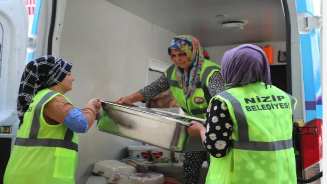 Nizip Belediyesi Sosyal Yardım Projesiyle İhtiyaç Sahiplerine Destek Oluyor