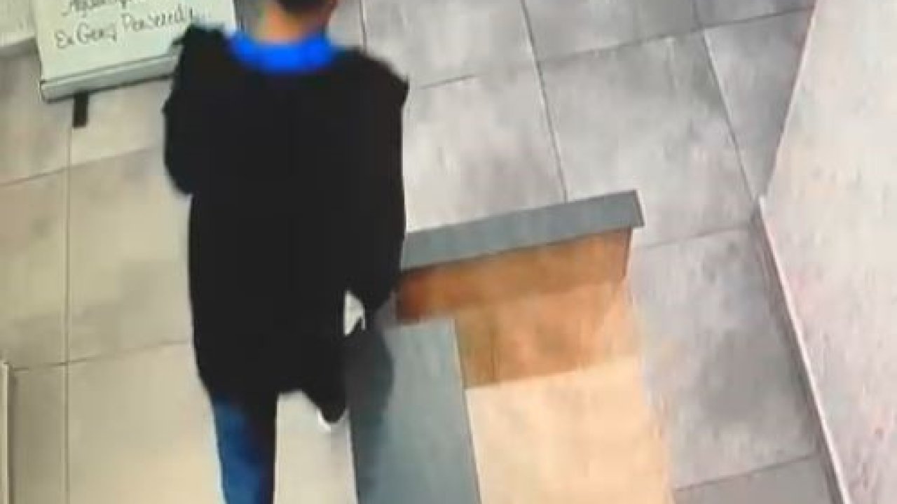 Eyüpsultan’da Irak'lı eski öğrencisi tarafından öldürülen Okul müdürünün son görüntüleri ortaya çıktı