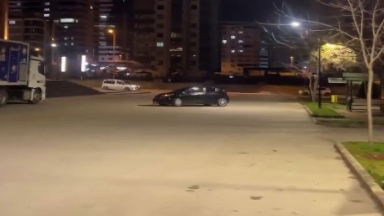 Gaziantep Bunlardan BIKTI! Gaziantep’te drift atan sürücüye 33 bin 739 TL ceza