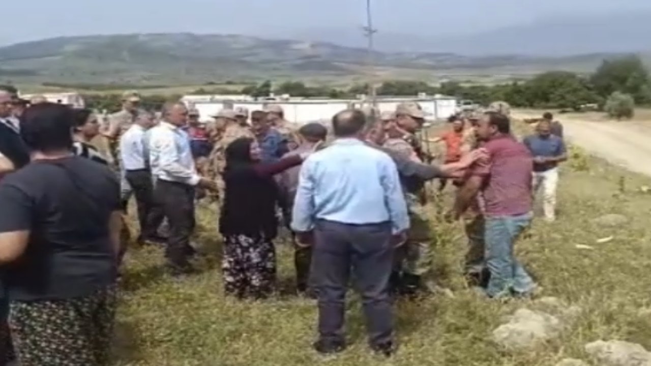 Gaziantep'te O Köyde Ağaçlar Kesiliyor! Köylüler ağaç kesimine İsyan Etti: 'AĞAÇLARIMIZI KESMEYİN!'