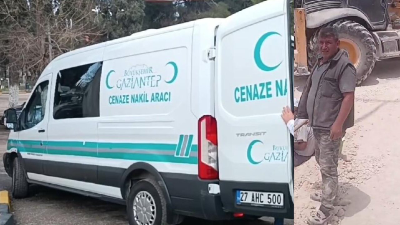 Gaziantep'te Feci İşçi Ölümü! Kepçe ile duvar arasında sıkışan işçi İmam Yıldırım feci şekilde hayatını kaybetti