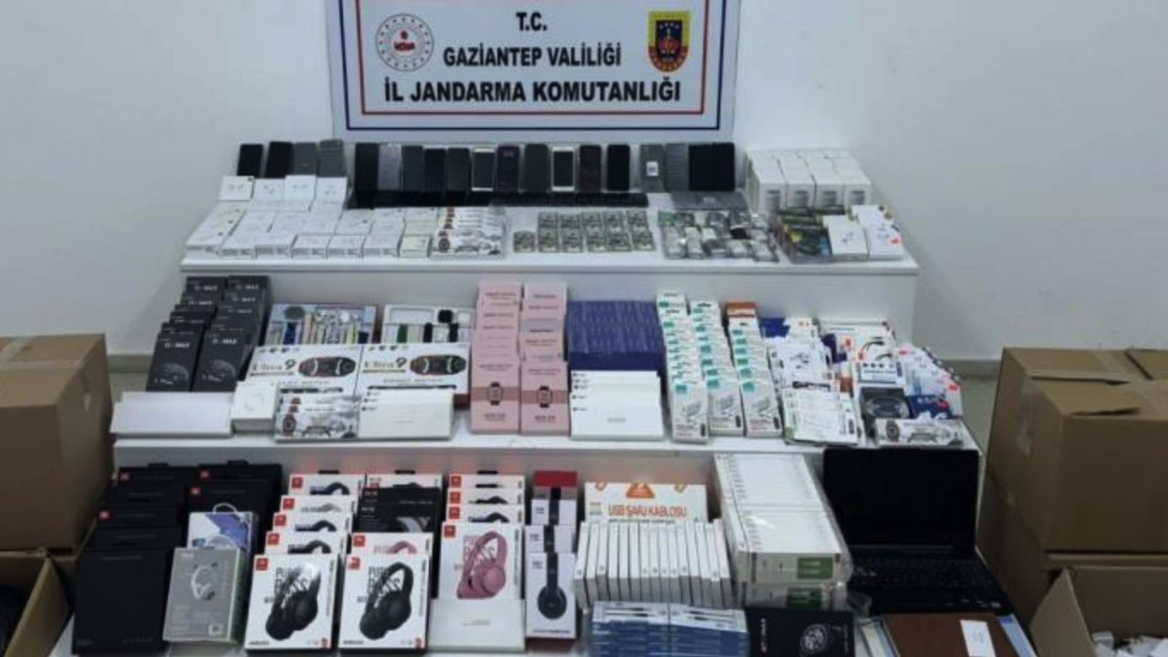Gaziantep’te organize kaçakçılık örgütüne operasyon