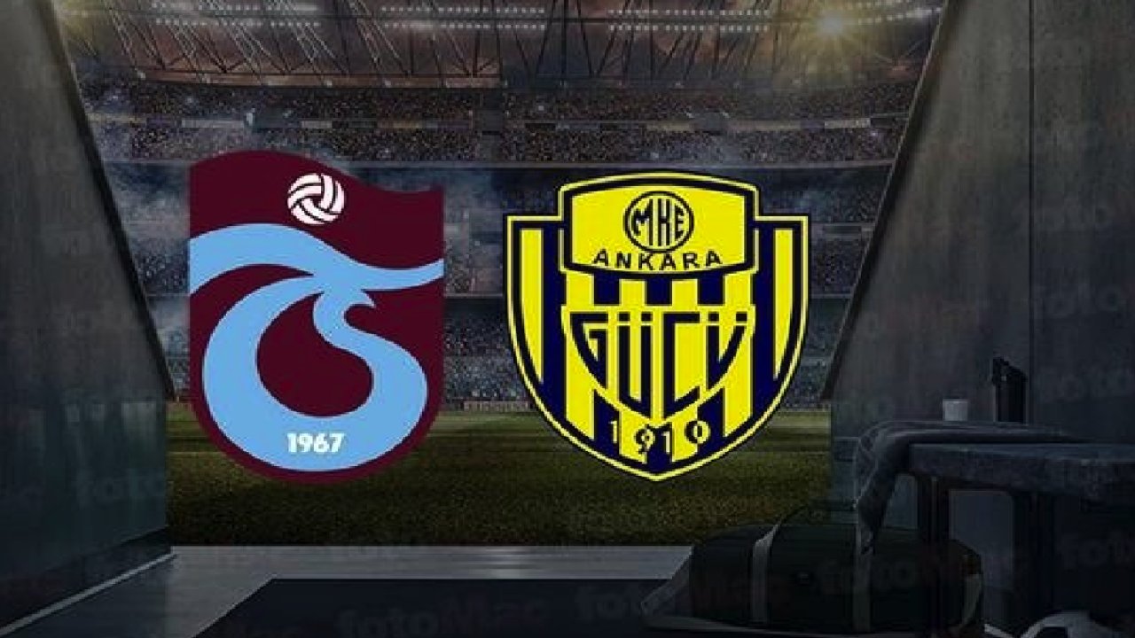 Trabzonspor 4-2 MKE Ankaragücü maçı CANLI MAÇ İZLE