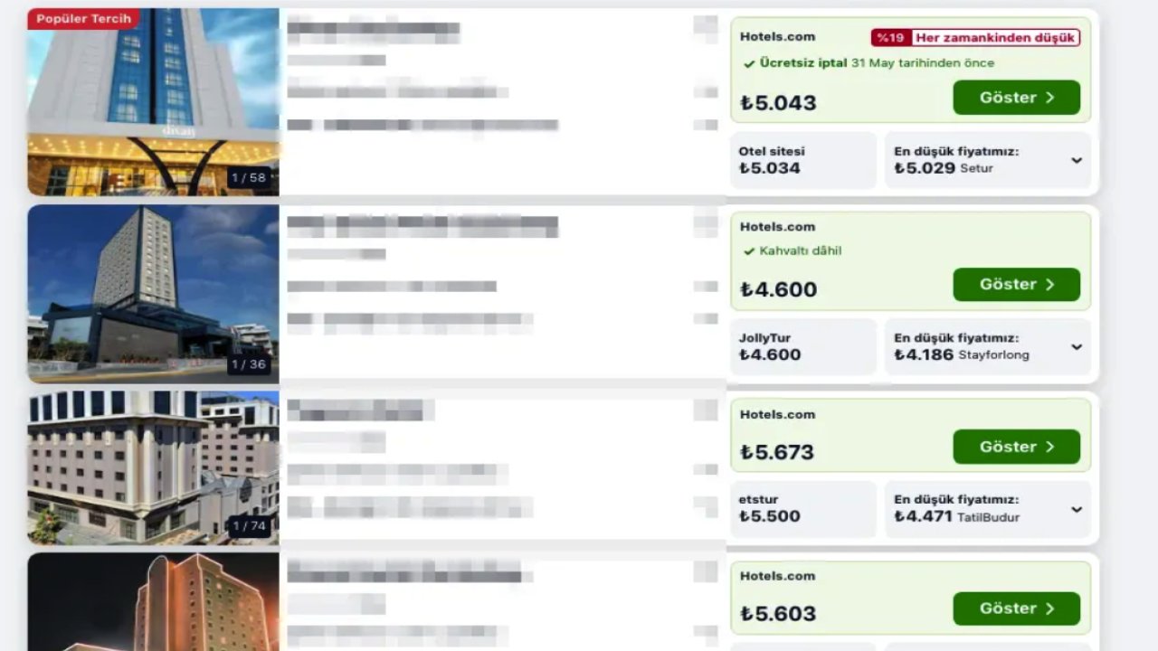 GAZİANTEP'TE FUAR REZALETİ! GAZİANTEP'TE OTEL FİYATLARI UÇTU! 1 KİŞİLİK ODA 5 BİN LİRA