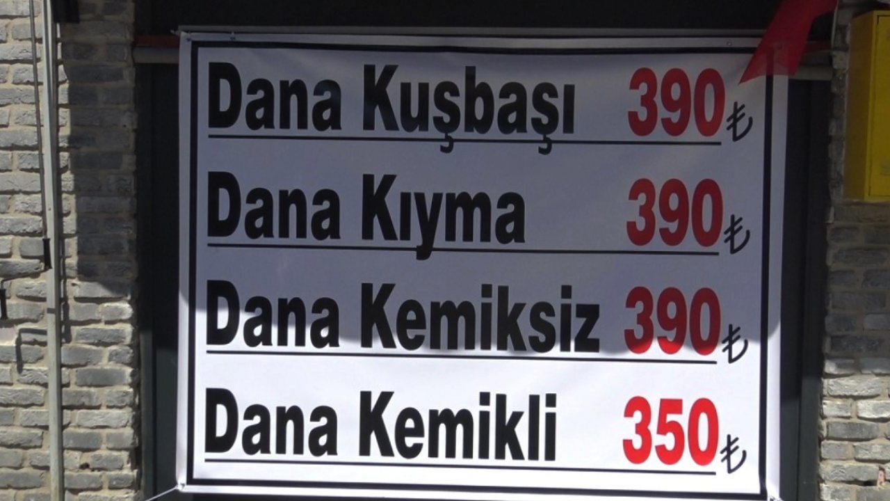 Kırmızı Et'e Dev İndirim! Dana Kıyma'nın Kilosu 390 TL.
