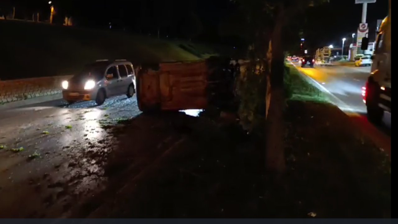 Gaziantep'te Gazikent Otogar Yolunda Feci Kaza!
