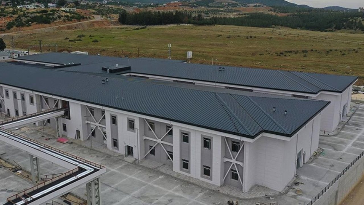 Gaziantep'te Nurdağı Devlet Hastanesi'nin yüzde 98'i tamamlandı