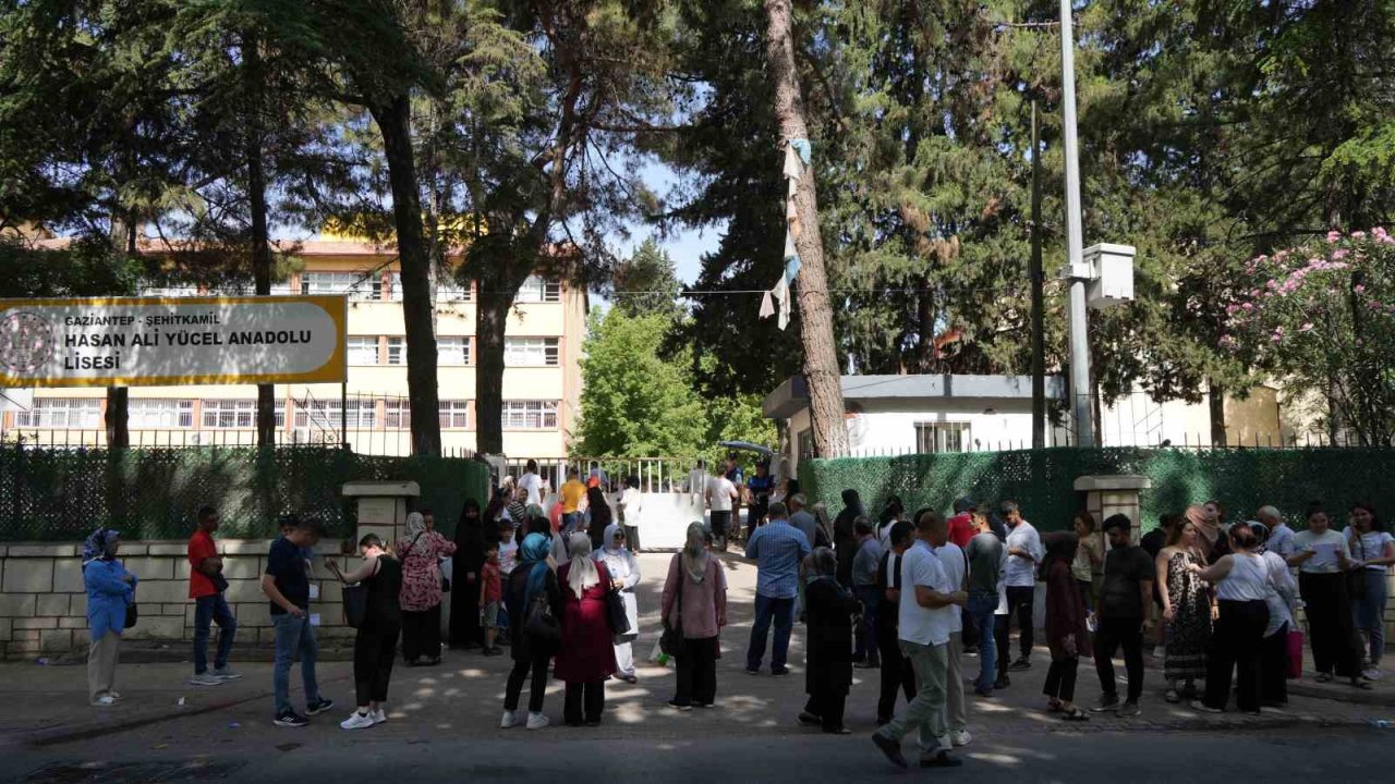 Gaziantep’te YKS heyecanı başladı