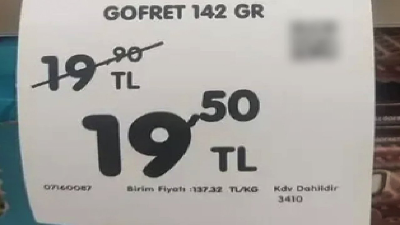 Gaziantep'te ZİNCİR MARKETİN AKIL ALMAZ OYUNU!