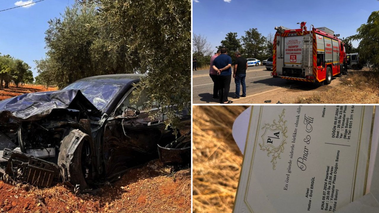 Gaziantep Körkün Yolunda Feci Kaza! BMW ve kangoo çarpıştı: Ölü ve Yaralılar var