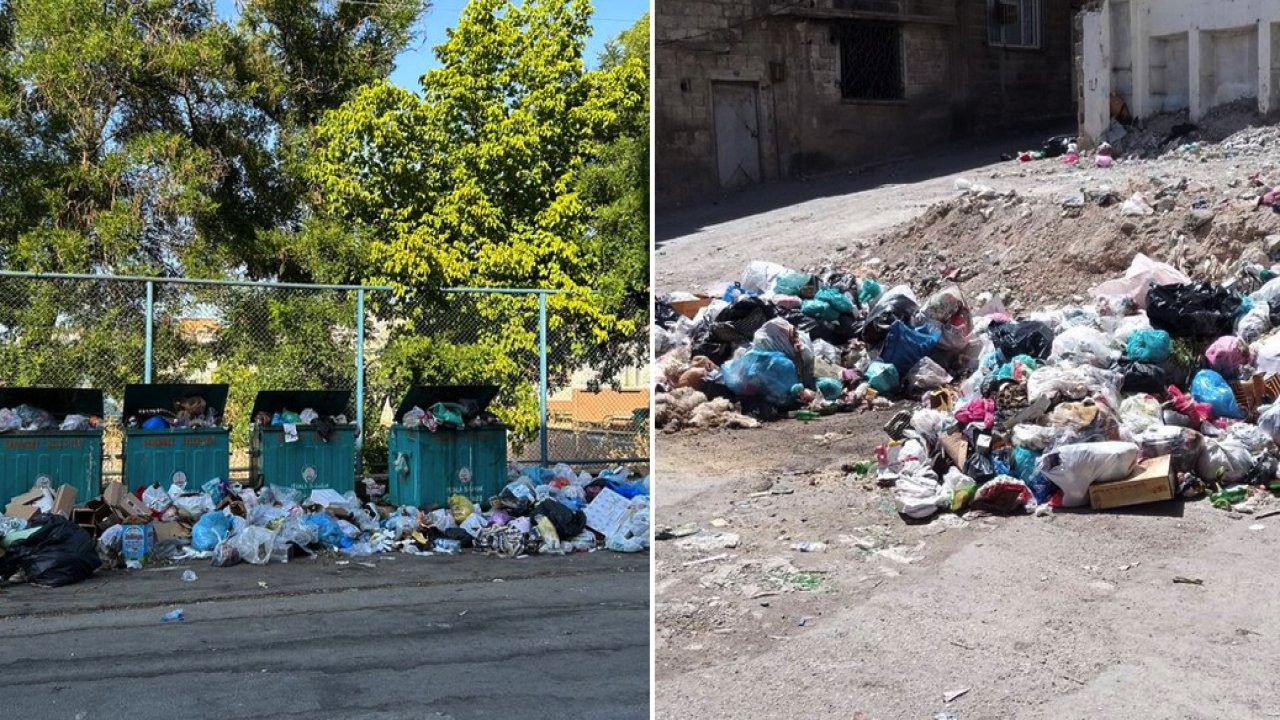 Gaziantep'te çöp krizi! GAZİANTEP'TE SURİYELİLER YİNE GÜNDEMDE!