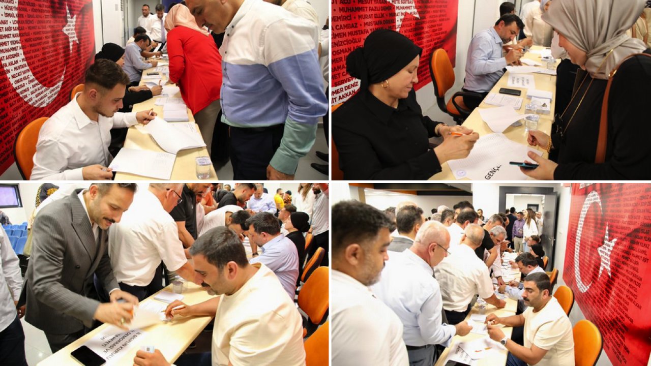 Gaziantep AK Parti'de temayül heyecanı